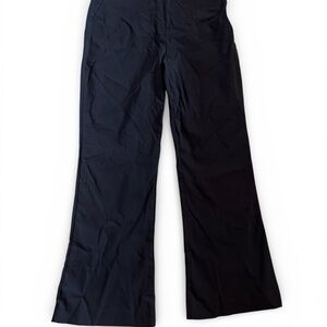 Calvin Klein Navy Blue Flared Business Casual Pants NWT